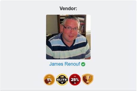 500 A Pop vendor James Renouf