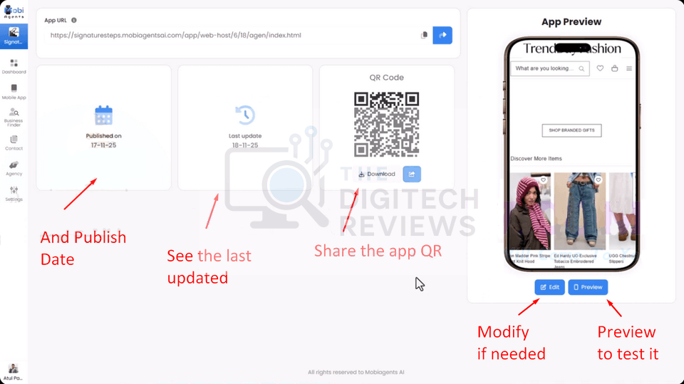 Mobi Agents AI Review Earning Demo 7
