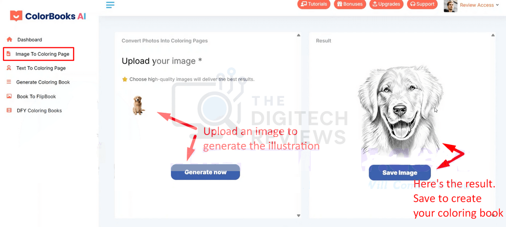 colorbooks ai how to use 2 project