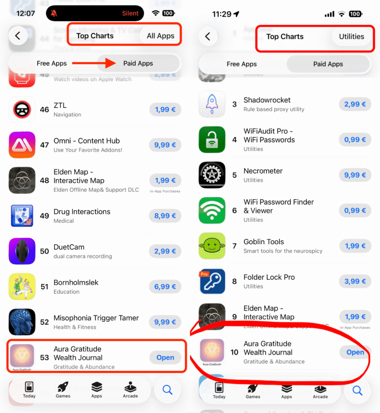 Meelo App Empire proof App1 rank 10 in utilits rank53 in Overall