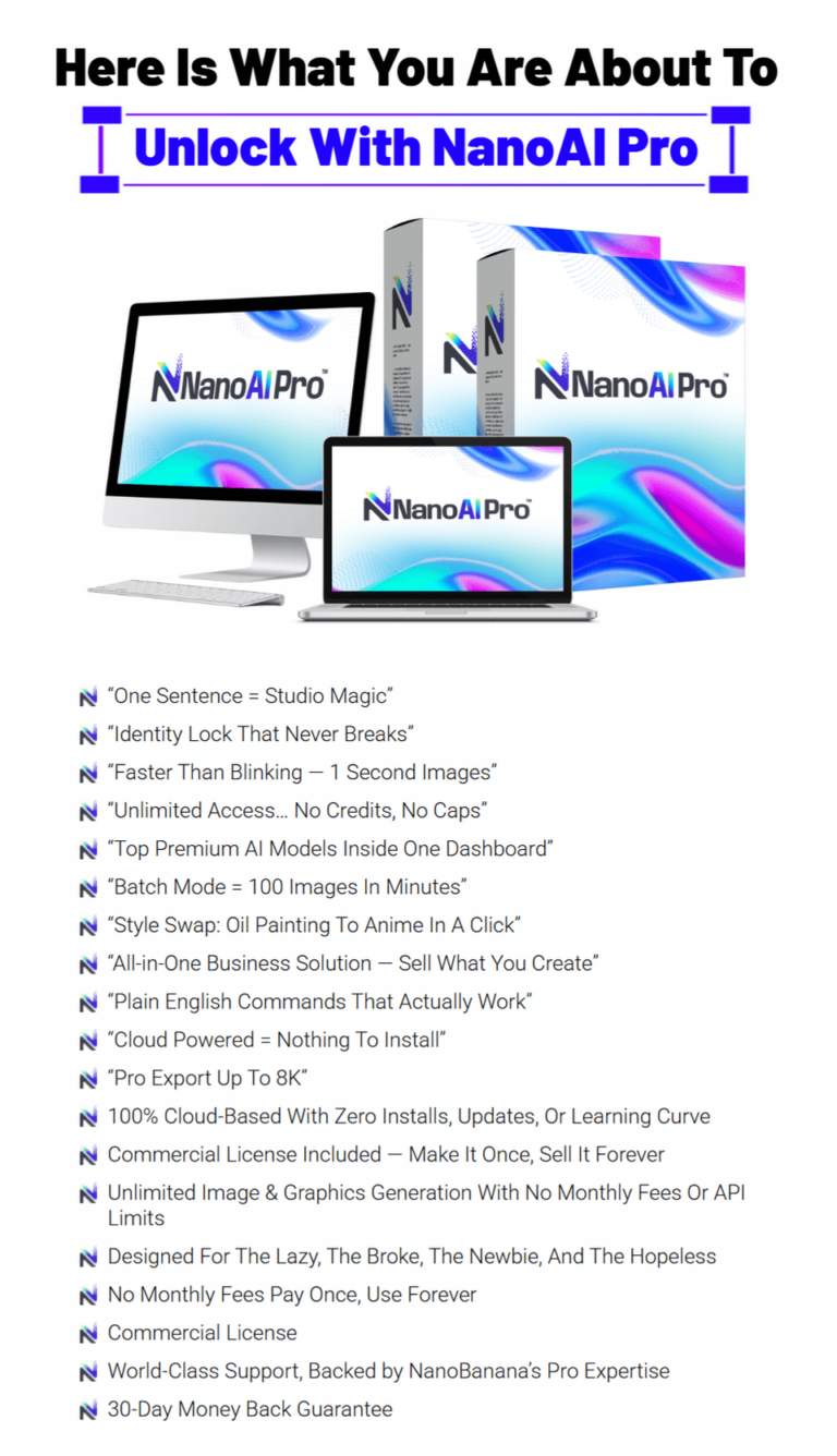 NanoAI Pro Review Pricing