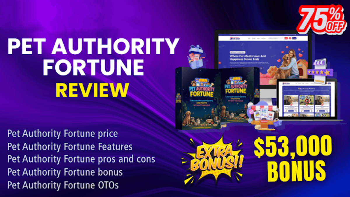Pet Authority Fortune REVIEW Demo OTO