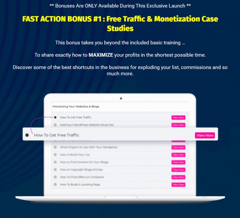 Trafficzion Cloud A.I Bonus 1 Case studies