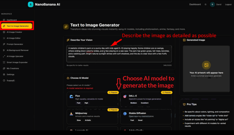 nanobanana ai how to use 3 model