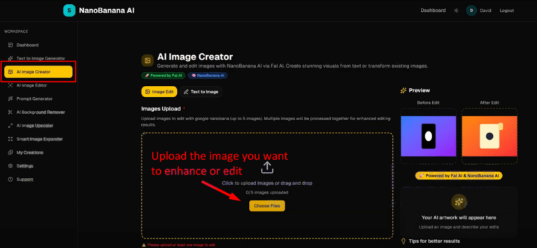nanobanana ai how to use 6 edit