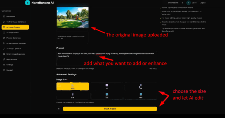 nanobanana ai how to use 7 proceed
