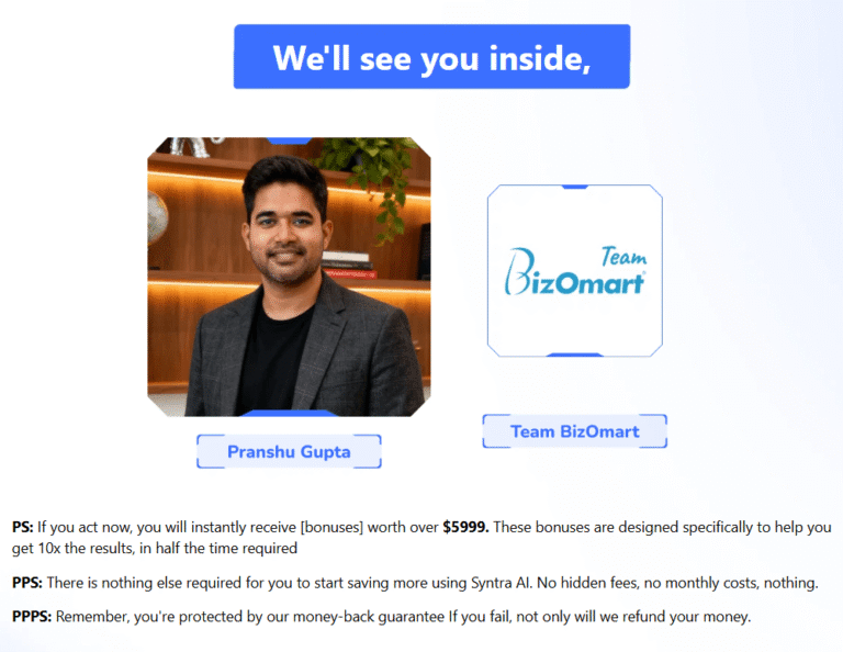 syntra ai ventor pranshu gupta