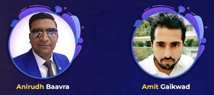 Anirudh Baavra and Amit Gaikwad