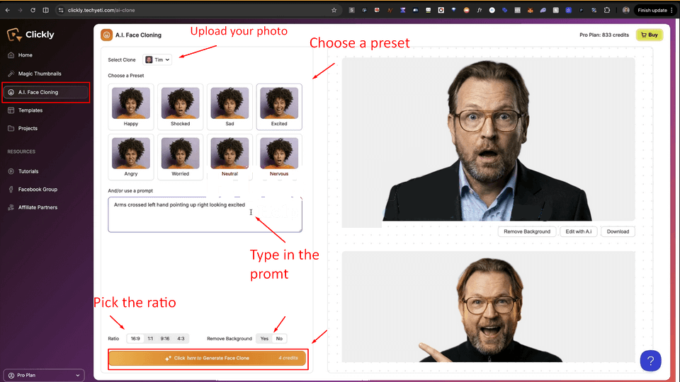 Clickly Demo 6 preset
