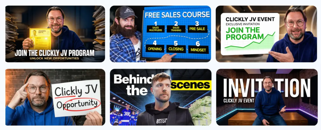 Clickly Review samples