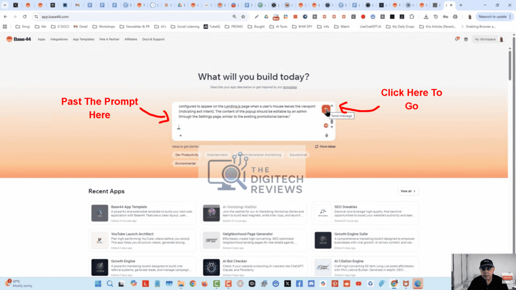 One Prompt Apps Demo 2 paste