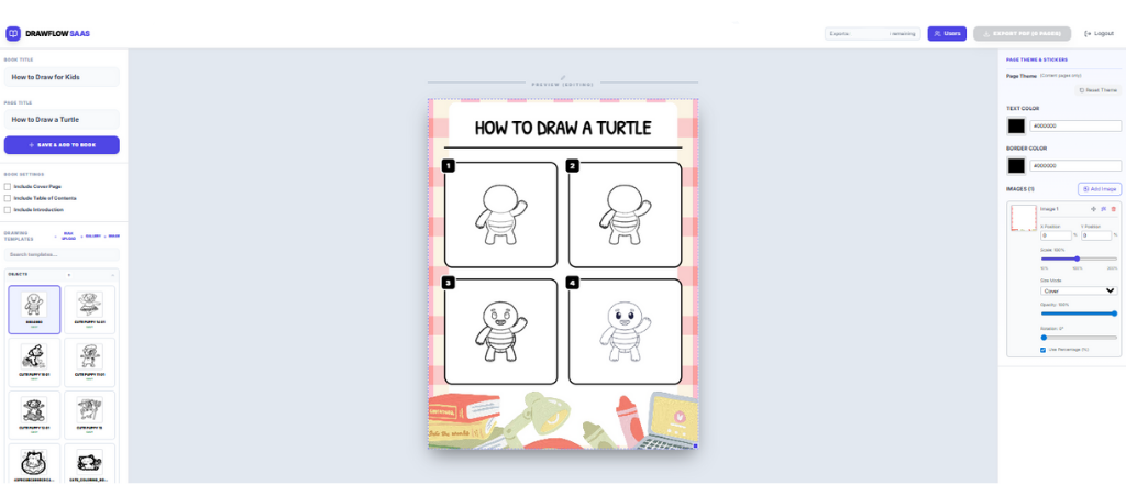 Drawflow Saas Demo Step 3